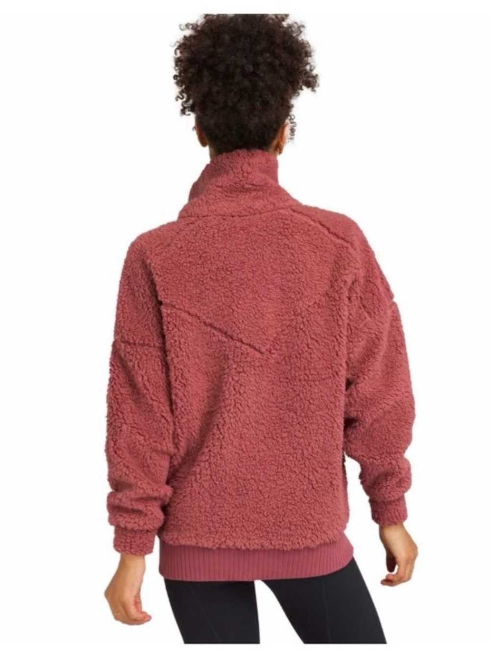 Prana Dusty Rose Teddy Sherpa Jacket - Women